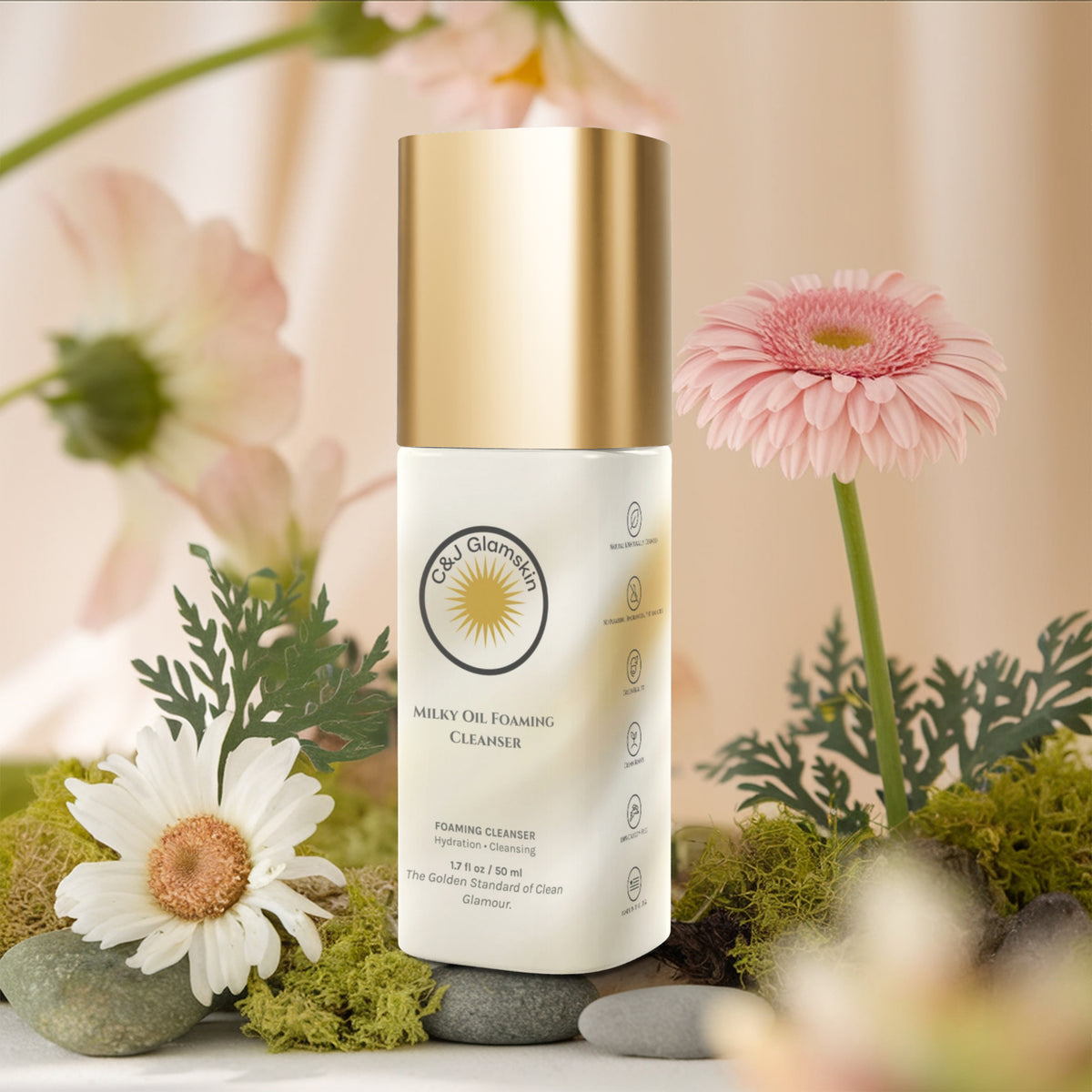 Milky Oil Foaming Cleanser for gentle daily facial cleansing

Milky oil facial cleanser with soft foaming formula

Nourishing foaming cleanser for clean and refreshed skin

Gentle milky oil cleanser for daily skincare routine

Facial foaming cleanser for removing impurities and excess oil

Milky Oil Foaming Cleanser for soft and smooth-looking skin

Hydrating-feel facial cleanser with milky oil texture

Daily facial cleanser with gentle foaming formula

Nourishing oil-based foaming cleanser 